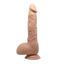 24 cm Realistik Vantuzlu Dildo Penis - Jason (Ten)