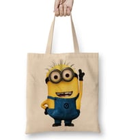 Minion Bez Çanta Uzun Saplı