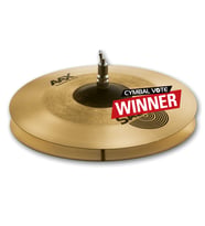 Sabian 214XFHN AAX Freq 14 İnç Hi-Hat Davul Zili (Profesyonel) İşlenmemiş Göbek Tasarımı, Kuru Karakter ve Net Sopa Tanımı (Definition)