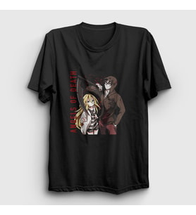 Presmono Unisex Siyah Isaac Rachel Anime Angels Of Death T-Shirt 458823tt