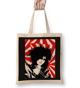 Siouxsie And The Banshees Bez Çanta Uzun Saplı