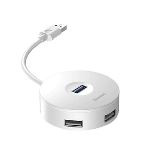 Baseus 4 Portlu Usb Çoğaltıcı Usb Hub Windows Macbook - Usb Beyaz (523553804)