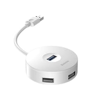 Baseus 4 Portlu Usb Çoğaltıcı Usb Hub Windows Macbook - Usb Beyaz (523553804)