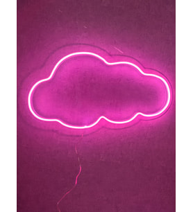 Bulut Neon Led Neon Tabela Neon Gece Lambası Çocuk odası dekorasyonu çocuk hediyelik