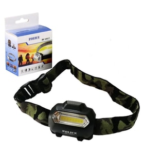 Pc-1917 Cob Led Kafa Feneri İle Eller Serbest Çalışma Kolaylığı 12 Saat Çalışma Süresi, Hafif Gövde
