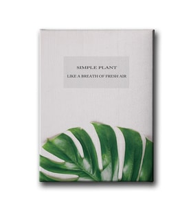 Green Plants Canvas Tablo MİND288