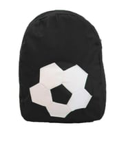Top Sırt Çantası Siyah İmperteks 35 cm (Siyah - Beyaz)