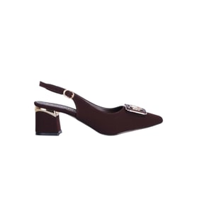 Esracan 2805 5Cm Slingback Kadın Topuklu Ayakkabı