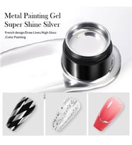 BORN PRETTY 5ml Silver Metalik Drawing (Çizim) jeli (56536)