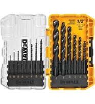 Dewalt Matkap Ucu Seti, Siyah Ve Altın, 14 Parça (Dwa1184)