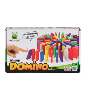KR116 Ahşap Domino Oyunu -Karsan Oyuncak