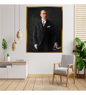 ÇERÇEVELİ ATATÜRK TABLO S305