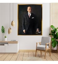 ÇERÇEVELİ ATATÜRK TABLO S305