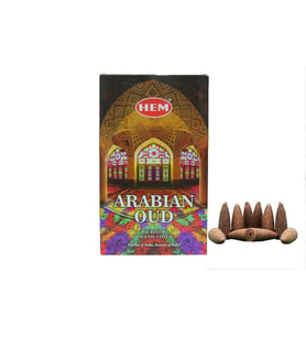 Hem arabian oodh 2 paket toplam 20 adet geri akış konik tütsü