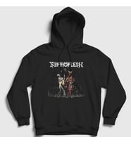 Presmono Unisex Siyah Infernus Septicflesh Kapüşonlu Sweatshirt 172602tt