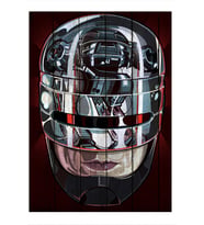 ekart Robocop Film Afişi Modern Mdf Tablo