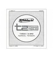 Daddario T4503 Klasik Gitar Tek Tel  T2 Serisi - Tiz Tel