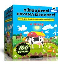 Süper Ötesi Boyama Kitap Seti (4 Kitap)