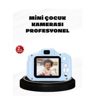 Mini Dijital Kamera Çocuklar İçin 1080p HD, 2.0" Ekran, Filtreler, Şarjlı