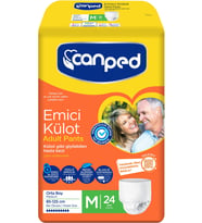 Canped Emici Külot Hasta Yetişkin Bezi M - Orta - Medium 24 Adet Fırsat Pk