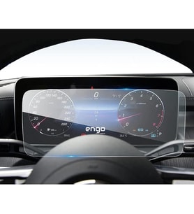 Mercedes C200 12.3 İnç İle Uyumlu Dijital Gösterge Paneli Ekran Koruyucu Nano W206 Direksiyon Arkası Ekran Koruyucu
