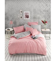 BEGENALHOME RANFORCE LIGHT Pudra Dream Nevresim Takımı  Tek Kişilik