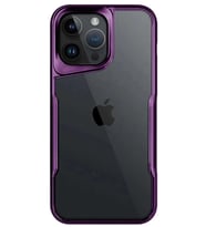 iPhone 14 Pro Max Kılıf Boyi Silikon Kapak - Derin Mor