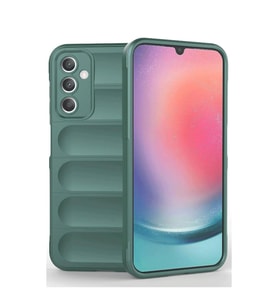Samsung A36 Kılıf Optimum Silikon - Koyu Yeşil