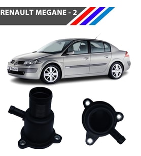 Otozet Megane 2 Kasa 1.6 Benzinli Termostat Kapağı Yan Sanayi 2003 - 2007 7700101179