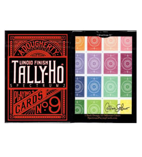 Tally-Ho Spectrum V2 Oyun Kağıdı Kartı Koleksiyonluk iskambil Kartları Destesii (Karışık)