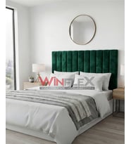12 ADET DİKEY AKUSTİK KUMAŞ KAPLI PANEL-(10x100CM)