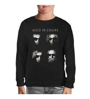 Alice in Chains - Group Siyah Çocuk Sweatshirt