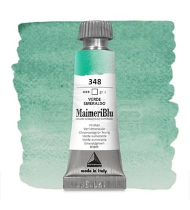 Maimeri Blu Tüp Sulu Boya 12 ml S3 No:348 Viridian