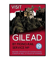 Gilead'i (kara Kule) Ziyaret Edin Tablo Ahşap Poster Dekoratif