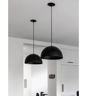 MYLİGHTS RETRO RUSTİK METAL SARKIT AVİZE SİYAH MAT SİYAH 40 CM  