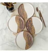 Terra Leaf Nordıc Pasta Tabağı 22 Cm 4 Adet / 22969-70