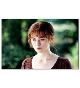Keira Knightley Gurur Aşk Görseli MDF Tablo