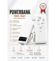 Torima Taşınabilir Batarya 20000 Mah Ledli 4 Çıkışlı Powerbank TRM-1021 Beyaz