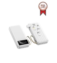 Torima TRM-1021 Hızlı Şarj Özellikli 4 Çıkışlı 20.000 Mah Powerbank Beyaz