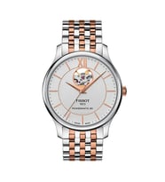 Tissot Tradition Powermatic 80 Open Heart T0639072203801 Erkek Kol Saati T063.907.22.038.01