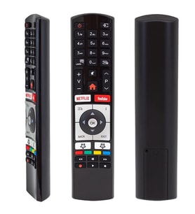 Vestel RC4318 H0362A 49UD8380 C40U446A - Telefunken 55DTU652 Netflix-Youtube Tuşlu Lcd Tv Kumandası