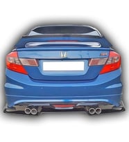 Honda Civic Vtec2 Fb7 Fd6 Voltex Difüzör Parlak Siyah Difizör Plastik