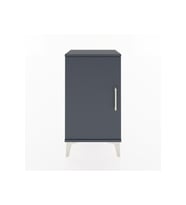Arges Komodin 2 Raflı Tek Kapaklı 44x30x80 Antrasit-Antrasit