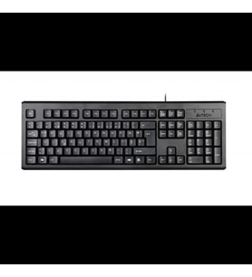 A4 Tech Km-720, Siyah, Usb Kablolu, Türkçe F, Multimedya Klavye