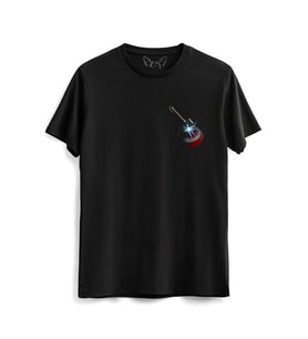 Thor Mjolnir Hammer Siyah Tshirt 