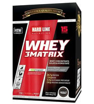 Hardline Whey 3Matrix Muz 450 Gr (30Gr*15Adet)