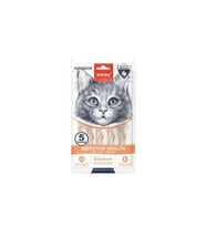 Wanpy Digestive Health Sindirim Sağlığı Somon Balığı ve Tavuklu Sıvı Ödül Maması 5x14 gr