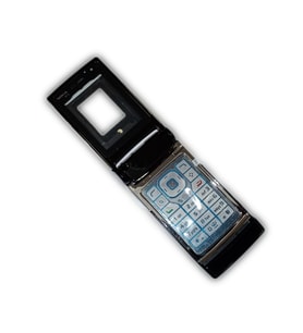 Nokia N76 Kasa Kapak Tuş Takımı N76 Uyumlu Siyah Renk Orta Kasa Ön Kapak Arka Kapak Tuş Takımı