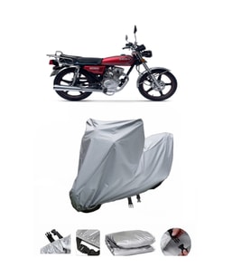 Kuba Çita 100R Max  Gri Motosiklet Brandası ARKA ÇANTA UYUMLU DEĞİLDİR