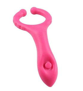 Testis Uyarıcılı Titreşimli Penis Halkası Pembe - Güçlü Titreşim ve Konforlu Kullanım